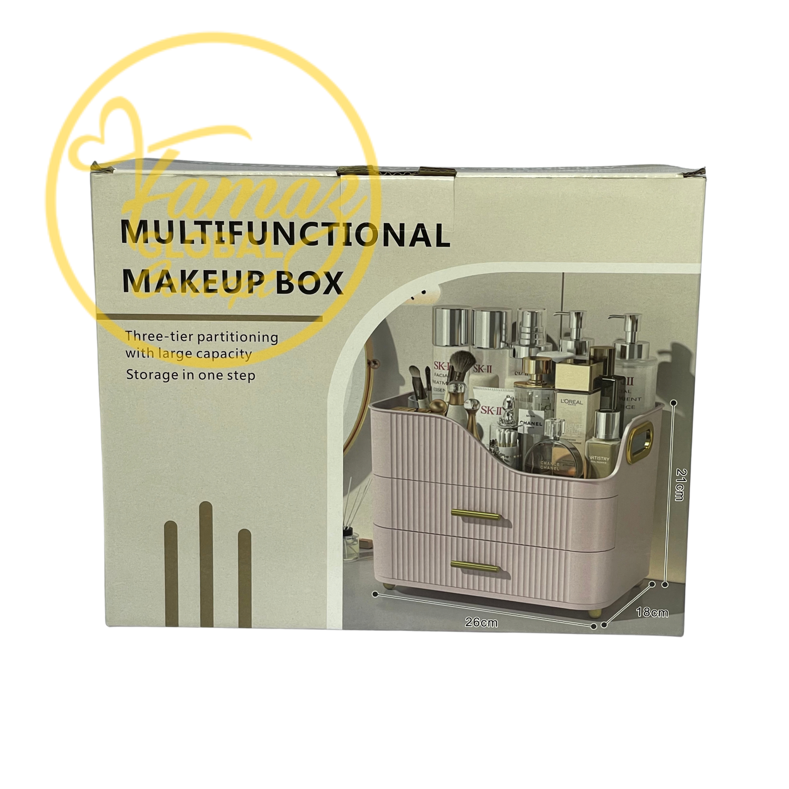 multifunctional makeup box front multifunctional makeup box front