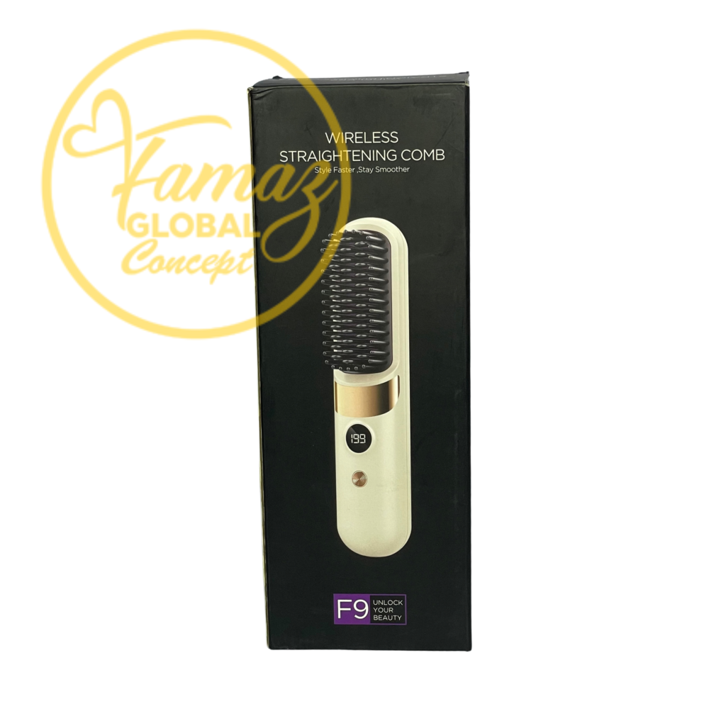 Wireless Hair Straightening Comb